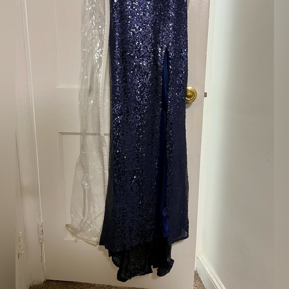 Sequined Prom Dress - Picture 5 of 7